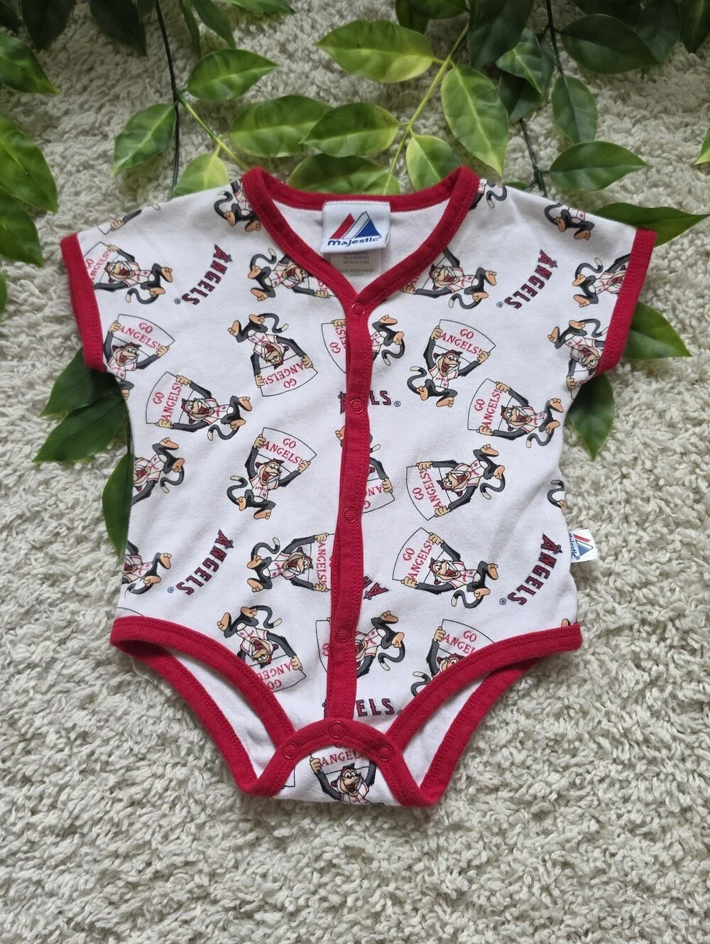 Baby Boy Angels Onesie (6-9 Months)